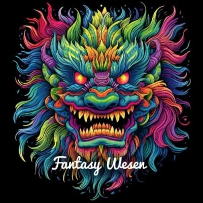 Abbildung von Fantasy Wesen Malbuch: Einhörner, Vampire, Monster, Drachen und vieles mehr (Fantasy Malbücher)