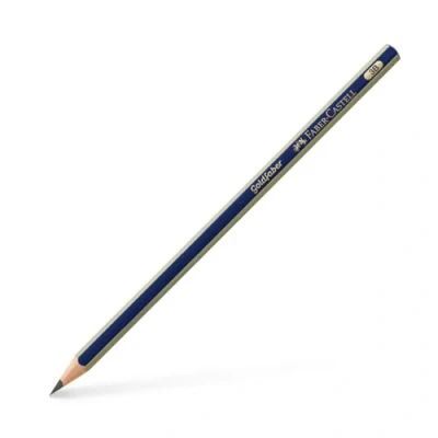 Abbildung von Faber Castell Gold 1221 3B Bleistift, 12 Stück, schwarz