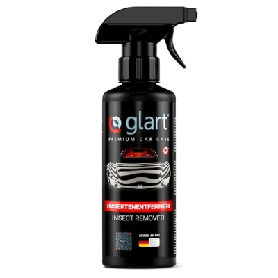 Abbildung von Glart Insektenentferner Auto Premium Flugrostentferner für Scheinwerfer, Lack &amp; Windschutzscheibe 100% Sauberkeit Professioneller Insekten Entferner 500ml