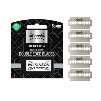 Abbildung von Wilkinson Sword Classic Vintage Edition Rasierklingen für Rasierhobel Hochwertig und besonders langlebig 5 Stk.