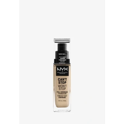 Abbildung von NYX Professional Makeup Can&#039;t Stop Won&#039;t Full Coverage Foundation Warm Vanilla 30 ml
