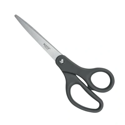 Abbildung von Leitz Titanium Schere 205 mm, Edelstahlschere mm mit titanbeschichteten Klingen und einer plastikfreien Verpackung, 54220089