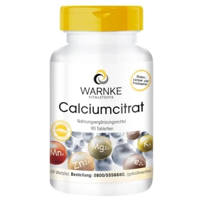 Abbildung von Calciumcitrat Tabletten