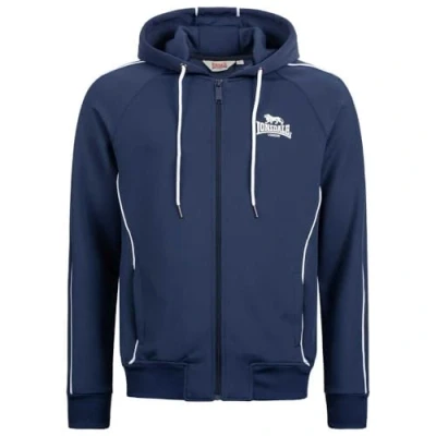 Abbildung von Lonsdale Achav Sweatjacke, Herren, Größe: 3XL, Dark navy white