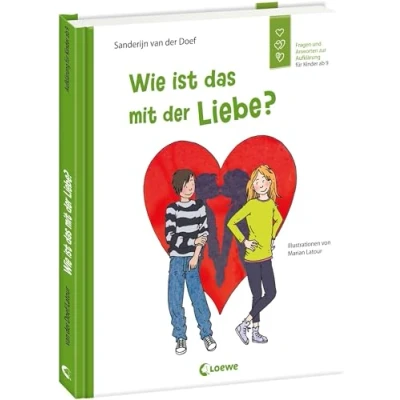 Abbildung von Wie ist das mit der Liebe?: Emotionale Entwicklung für Kinder Fragen und Antworten zur Aufklärung ab 9