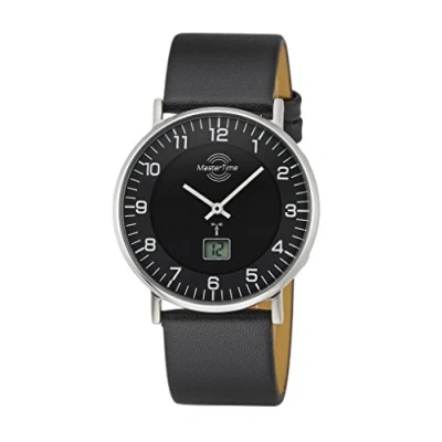 Abbildung von Master Time Funk Quarz Damen Uhr Analog Digital mit Leder Armband MTGS 10560 22L