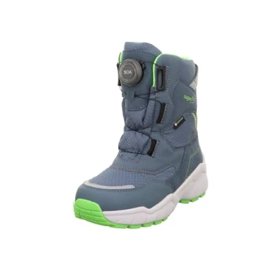 Abbildung von Superfit Culusuk 2.0 Unisex Snowboot/Winterstiefel für Kinder, Größe: 33, Blau/hellgrün Schuhe