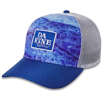 Abbildung von Dakine Crossing Curved Bill Trucker Hut Blue Wave