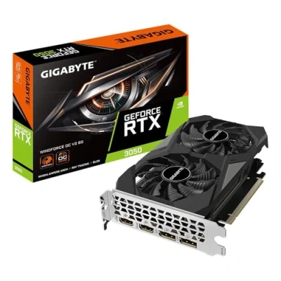 Abbildung von Gigabyte Grafikkarte »GeForce RTX 3050 WINDFORCE OC V2 6G«
