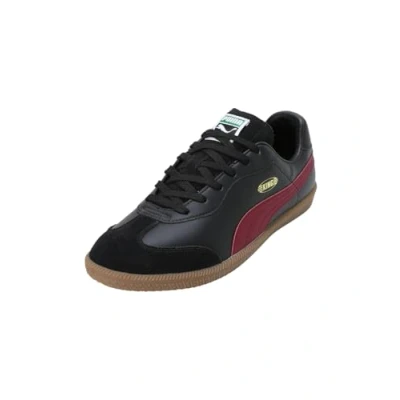 Abbildung von Puma KING IT Fußballschuh Halle blackdark crimson, Herren, Größe: 40.5, Black dark crimson Schuhe