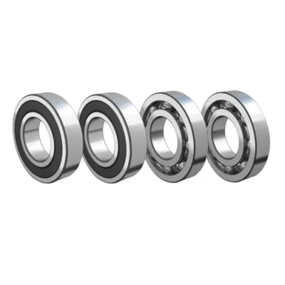 Abbildung von TUZUK 4 Stück 6203 2RS Kugellager Abgedichtet 17x40x12mm Vorgeschmiert/Chromstahl/Gummi Doppeldichtung, 6203RS Rillenkugellager