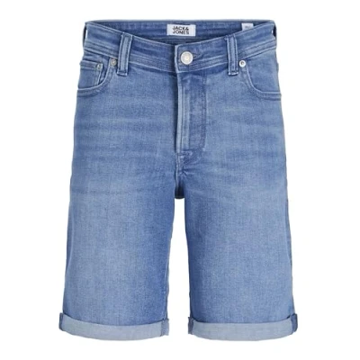 Abbildung von Jack &amp; Jones Junior Relaxed FIT Jeans Shorts für Kinder, Größe: 140, Blue denim