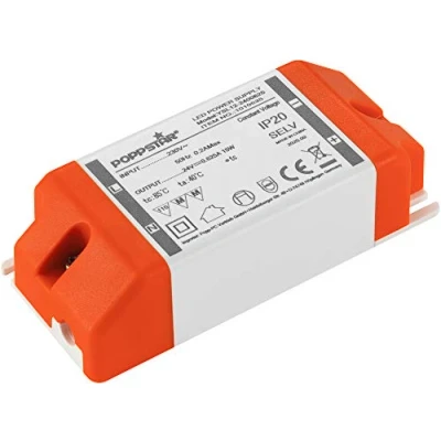 Abbildung von Poppstar LED Trafo Transformator 230V AC / 24V DC 0,625A für 0,15 bis 15 Watt LEDs