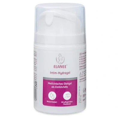 Abbildung von ELANEE Intim Hydrogel, auf Wasserbasis, mit pflegendem Panthenol, medizinisches Gleitgel, 50 ml (707 00)