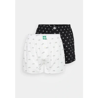 Abbildung von adidas Originals Boxershorts, (2er Pack), Baumwolle, weit, Gummizug, Allover Print, weich, atmungsaktiv