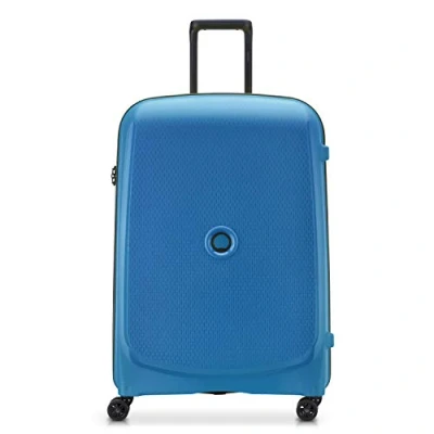 Abbildung von Delsey Paris Belmont PLUS 4 Rollen Trolley Trolley, Größe: One Size, Zink blau
