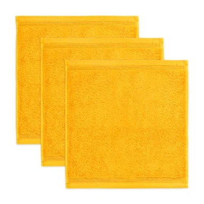 Abbildung von möve Superwuschel Seiftuch 30 x cm aus 100% Baumwolle, gold 3er Set