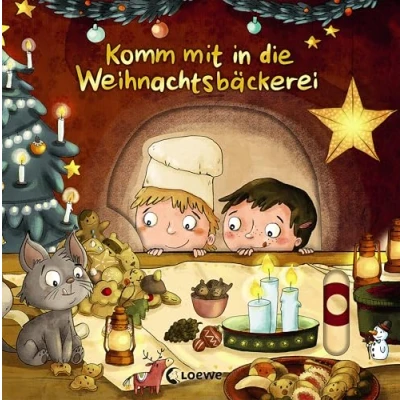 Abbildung von Komm mit in die Weihnachtsbäckerei: Pappbilderbuch ab 2 Jahre
