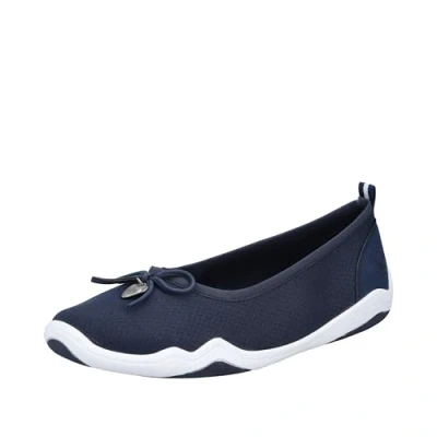 Abbildung von Rieker Damen 45250 Ballerina, Blau, 37 EU