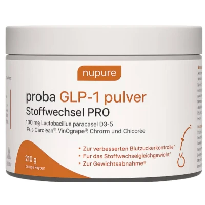 Abbildung von proba GLP 1 pulver Stoffwechsel PRO
