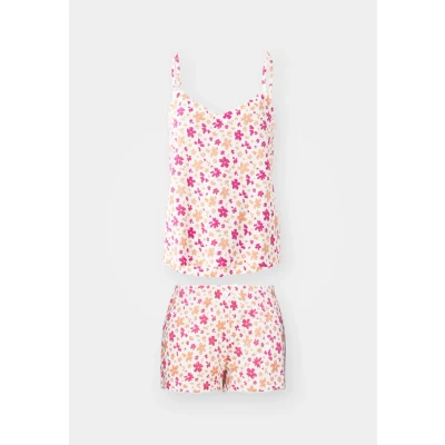 Abbildung von Lascana LSCN BY Nachtwäsche Set, Damen, Größe: 32/34, Creme