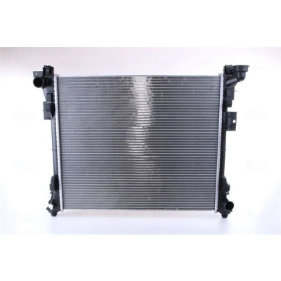 Abbildung von NISSENS 61034 Kühler, Motorkühlung Aluminium 614 515 32 Kühlrippen gelötet