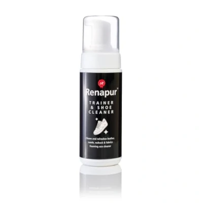 Abbildung von Renapur Eco Trainer und Schuhreiniger Tägliche Auffrischung &amp; Pflege Schaum für Stiefel, Schuhe Trainer. Einfach anzuwenden auf Leder, Canvas, Nylon anderen Stoffen (150ml)