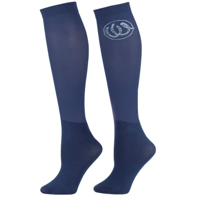 Abbildung von Harry&#039;s Horse Reitsocken Show Engan 3er Pack Dunkeldenim M