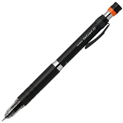 Abbildung von Zebra Delguard Typ Lx P MA86 BK Druckbleistift, 0,5 mm, schwarzer Körper