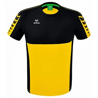 Abbildung von Erima SIX Wings Sport Tshirt, Herren, Größe: XL, Gelbschwarz