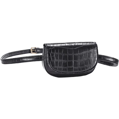 Abbildung von LASCANA Bauchtasche, in Kroko Optik, CrossBody,Gürteltasche,Brusttasche, Hüfttasche VEGAN