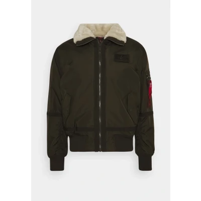 Abbildung von Alpha Industries B153 TT Winterjacke, Herren, Größe: Large, Black olive