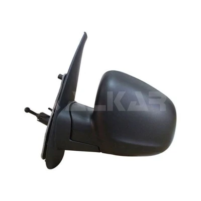 Abbildung von Außenspiegel Alkar 9237698 links grundiert Einstellung: Seilzug, asphärisch RENAULT: Kangoo II / Grand Kangoo, Express