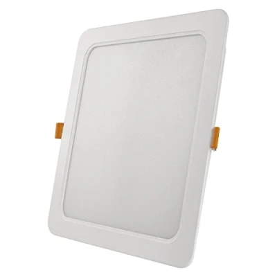 Abbildung von EMOS LED Panel 24 W, quadratische 2400 lm Deckenleuchte, Einbauleuchte 22 x cm, Neutralweiß 4000 K, inkl. Treiber, extra flach, Einbautiefe 2,6 Weiß