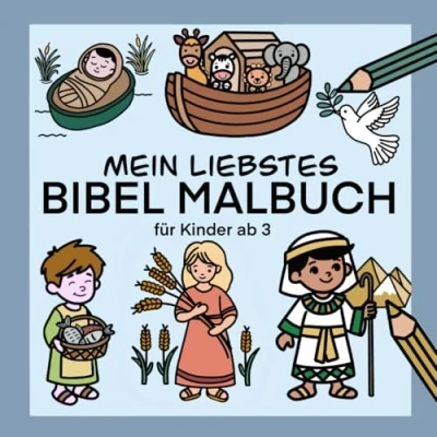Abbildung von Mein liebstes Bibel Malbuch: große Motive, ab 3 99 Jahren (Meine kunterbunte Malwelt)