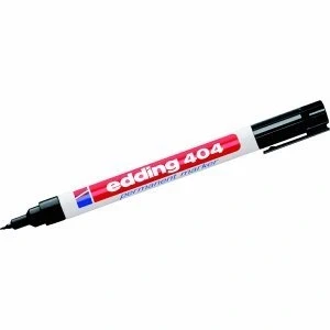 Abbildung von edding 10 x Permanentmarker 404 0,75mm schwarz