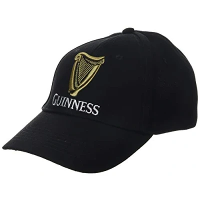 Abbildung von Guinness Herren Blk Sig Emb B/Ball Cap Baseballkappe, Schwarz (Schwarz Schwarz), Einheitsgröße