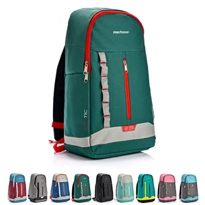 Abbildung von meteor 10 und 20L Kuhl Rucksack Kühltasche Isolier Lunch Kühlbox Picknick EIS Campingtasche tashe Outdoor Reisentashe (10 L, Türkis/Pink)