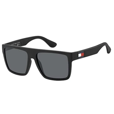 Abbildung von Tommy Hilfiger TH 1605/S Matte Black/Grey 56/16/140 Herren Sonnenbrillen