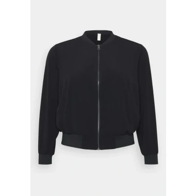 Abbildung von ONLY Carmakoma Carlux LIFE Bomberjacke, Damen, Größe: 54, Black