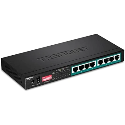 Abbildung von TRENDnet 5 PORT GIGABIT LONG RANGE POE+ SWITCH Schwarz