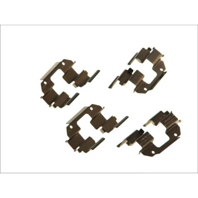 Abbildung von QUICK BRAKE 109 1285 Zubehörsatz, Scheibenbremsbelag CHEVROLET: Matiz, DAEWOO: Matiz I Hatchback