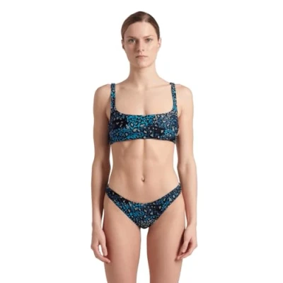 Abbildung von Arena Damen Women&#039;s Water Print Bralette Bikini, Animalier, S EU