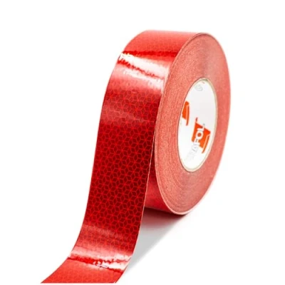 Abbildung von Finest Folia Orafol VC104+ Rigid Grade Konturmarkierung 50mm Reflexfolie Reflexband für Anhänger LKW Auflieger Markierung Warnmarkierung wetterfest (Rot, 3 Meter)