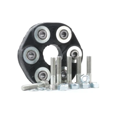 Abbildung von febi BILSTEIN 03909 Hardyscheibe 90 129 Plus mit Schrauben, Unterlegscheiben Muttern MERCEDES BENZ: SLK, W124 Saloon, 190
