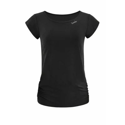 Abbildung von Winshape Functional Light AND SOFT Tshirt basic, Damen, Größe: XS, Black