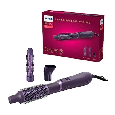 Abbildung von Philips Airstyler 3000, 3 Aufsätze, 800W Warmluftbürste (Modell BHA305/00)