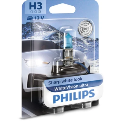Abbildung von PHILIPS 12336WVUB1 Glühlampe, Fernscheinwerfer H3 12V 55W Halogen BMW: 3 Touring, Saloon, 5 VOLKSWAGEN: Golf 4, Passat B5 GP Estate