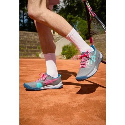 Abbildung von Asics Gelchallenger 14 Padelschuhe, Herren, Größe: 42, Metropolis/energy aqua Kunststoff/textil