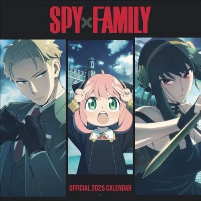 Abbildung von Spy x Family Broschurkalender 2025: Perfekt für Fans der Anime Spionage Komödie über Loid Forger &amp; seine Familie. Manga Kalender mit 12 Action Szenen im Format 30,5 cm
